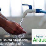 Aguas Araucanía Boleta